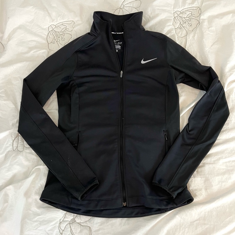 SOLD Nike Dri Fit black zip up jacket